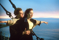preview of the scene from the movie Titanic